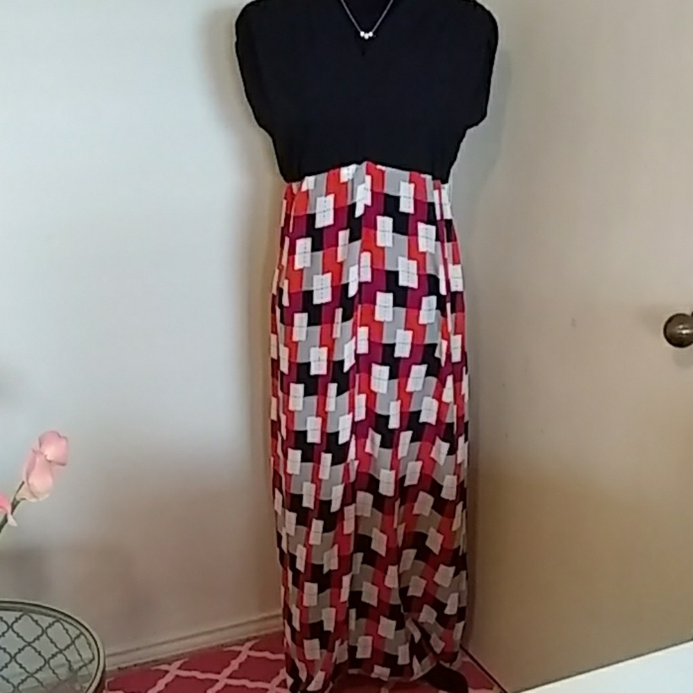 Patterned  Maxi dress - Picture 6 of 6